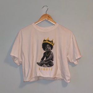Biggie Smalls Cropped T Shirt